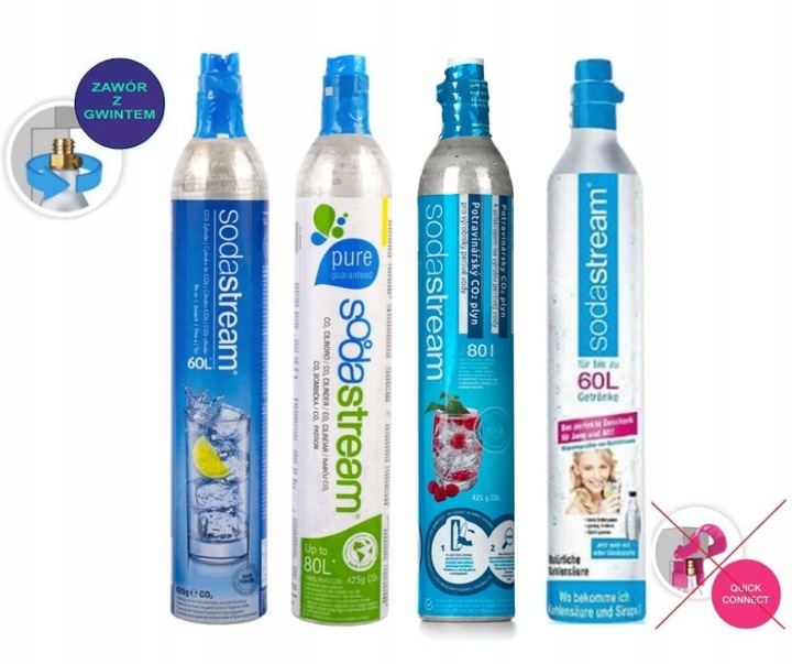 Sodastream nabój CO2 do saturatora butla