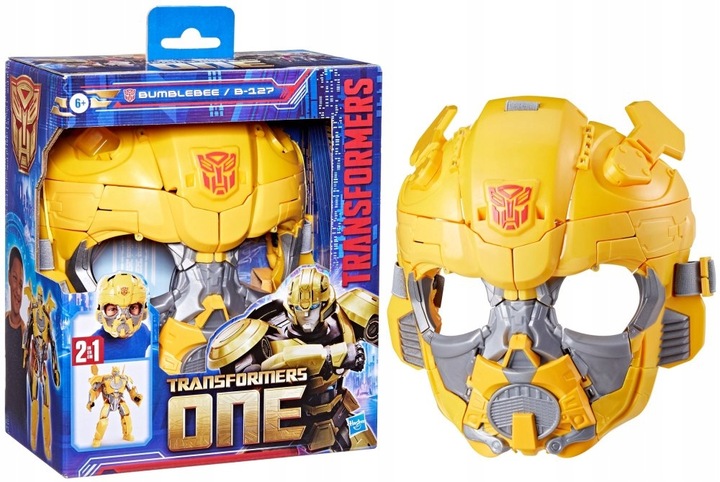 TRANSFORMERS ONE Maska Bumblebee B-127 2w1 transformująca w figurkę F9181