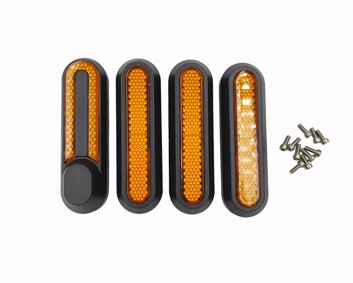 Odblaskowe osłony maskownice śrub Xiaomi M365/Pro