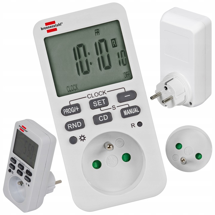Programator Czasowy z Wyświetlaczem 10 trybów Podświetlenie Pamięć Danych
