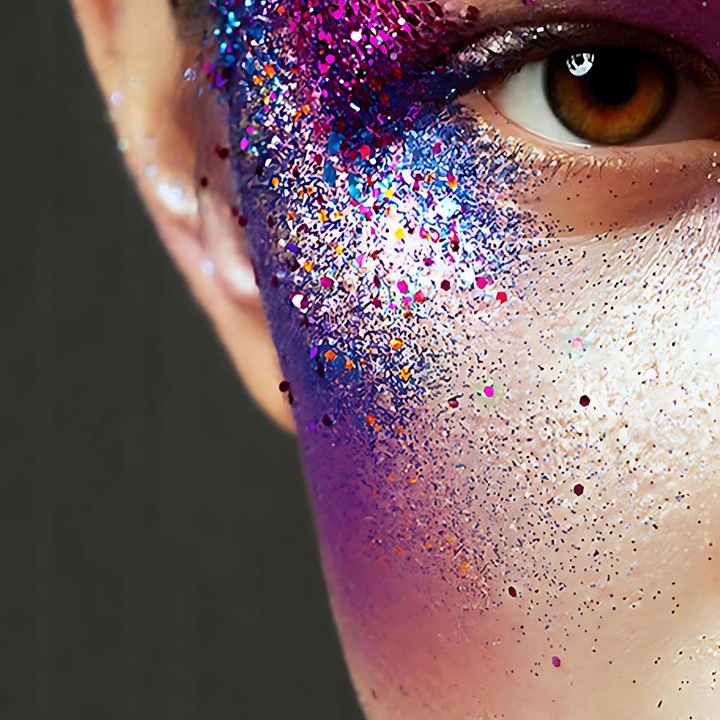 ZESTAW DO ROBIENIA TATUAŻY BROKATOWYCH SZABLONY ZMYWALNE BROKATY DLA DZIECI