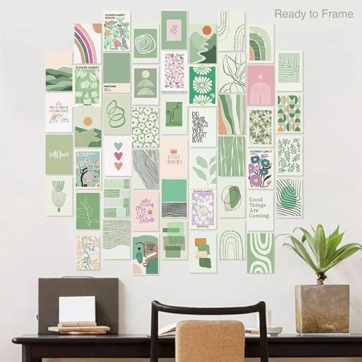 Kolaż Ścienny Ozdoba Naklejki Dekoracja do domu biura 50 sztuk