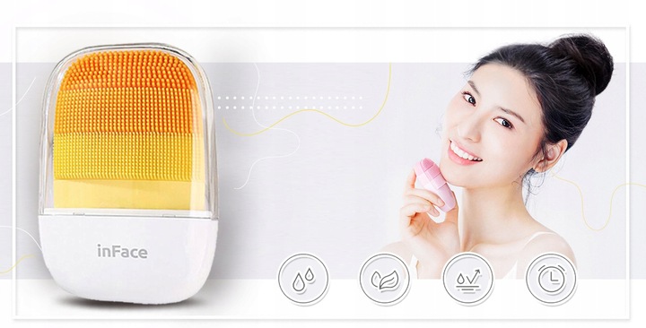 InFace SONICZNA SZCZOTECZKA DO TWARZY + MASECZKA