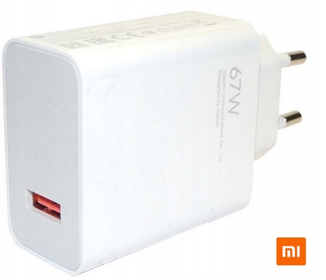ORYGINALNA ŁADOWARKA XIAOMI 67W MI TURBO CHARGE + KABEL 1M USB-C MDY-12-ES