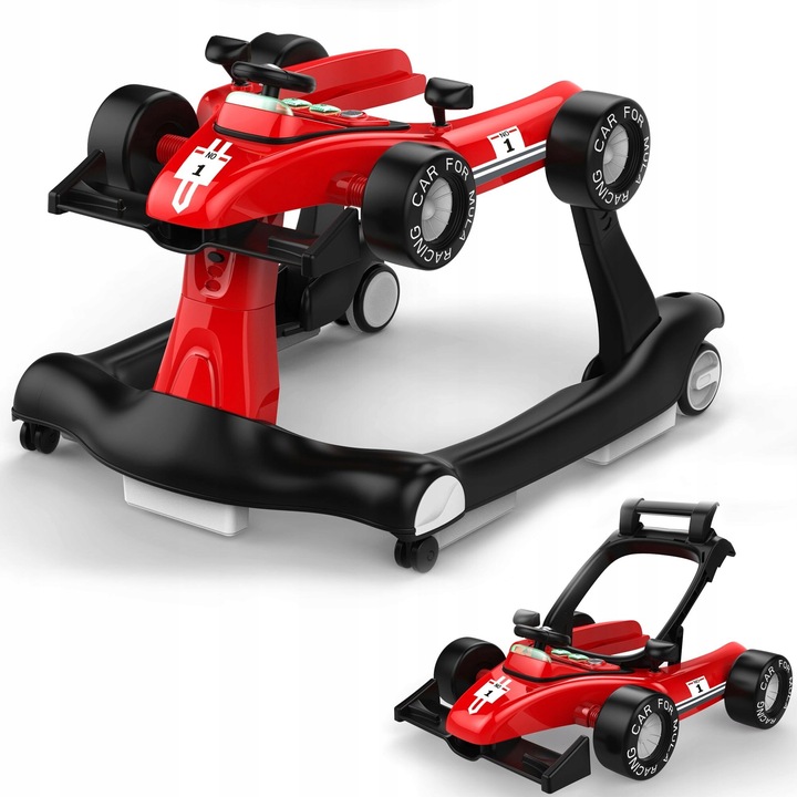 Chodzik SUN BABY Formuła 1 3w1 B01.024.0.1 Czerwony