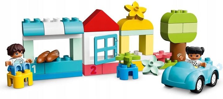 KLOCKI LEGO DUPLO 10913 PUDEŁKO Z KLOCKAMI KREATYWNA ZABAWA PREZENT + TORBA