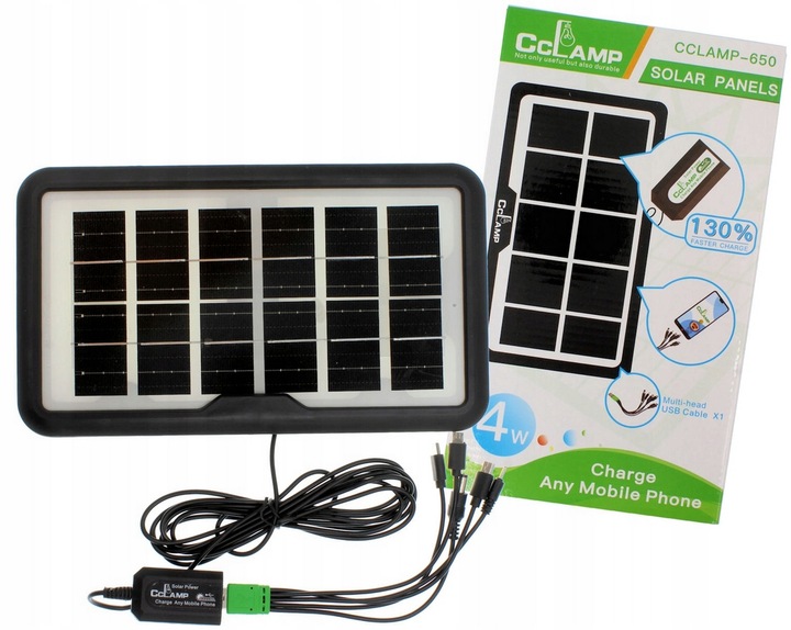 PANEL SOLARNY BATERIA SŁONECZNA 3,8W 6V SOLAR