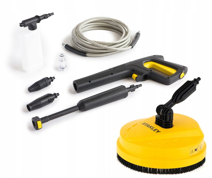 MYJKA CIŚNIENIOWA STANLEY 2500W 285ewBAR NA DYSZY ALU POMPA +5l płynu patio