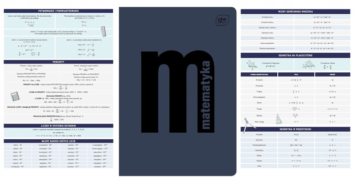 ZESTAW 10 x ZESZYTY PRZEDMIOTOWE ZE ŚCIĄGĄ A5/60k WZMOCNIONA OKŁADKA PP