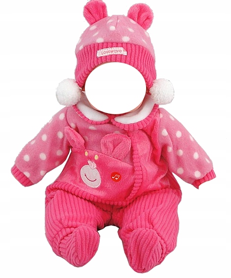 BABY ubranko BORN dla lalki BOBAS sukienka 403