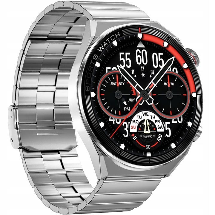 Zegarek męski SMARTWATCH Rubicon ROZMOWY KROKI SMS