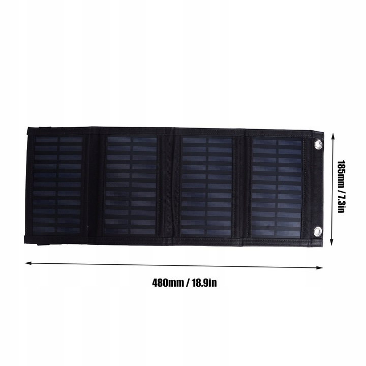 ŁADOWARKA SOLARNA 5,5V PANEL SOLARNY SŁONECZNY 20W