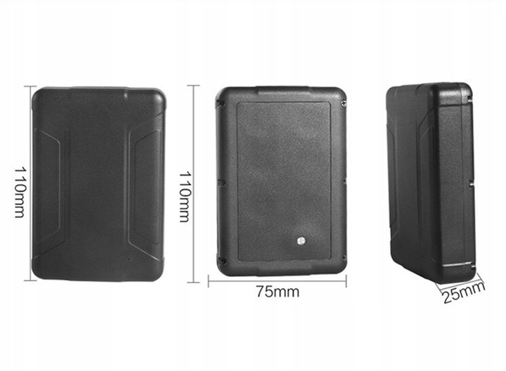 LOKALIZATOR GPS GT07A 10000mAh 120 DNI MAGNES PODSŁUCH APP BEZ ABONAMENTU