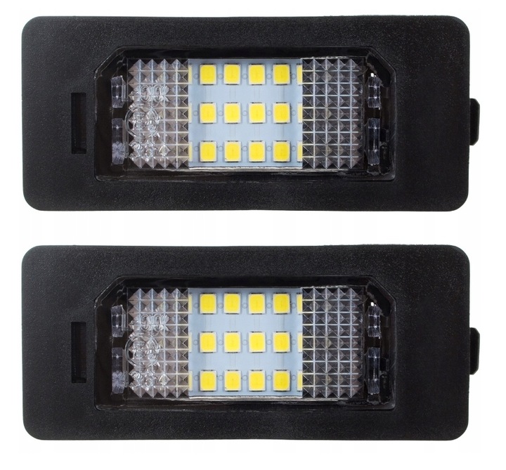 AUDI VOLKSWAGEN LAMPKI OŚWIETLENIA TABLICY REJESTRACYJNEJ A1 A6 A7 TT B6 B7