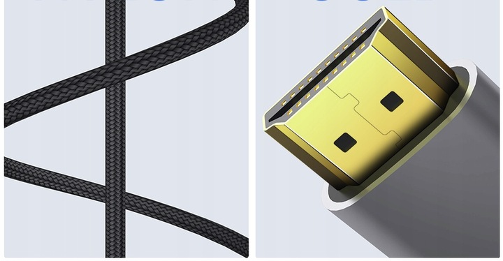 Przejściówka USB-C HDMI 4K 60Hz Thunderbolt 3 2m