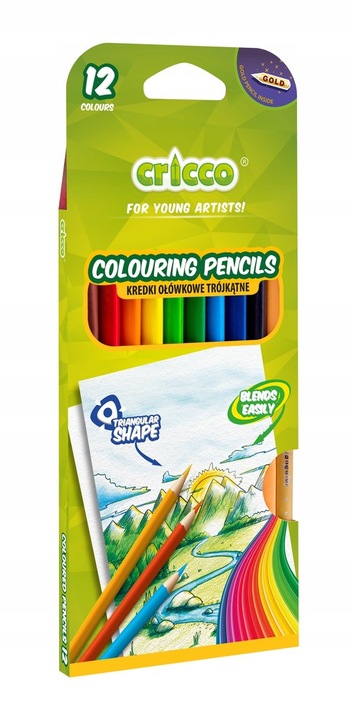 Wyprawka szkolna Cricco duży zestaw przyborów szkolnych do szkoły