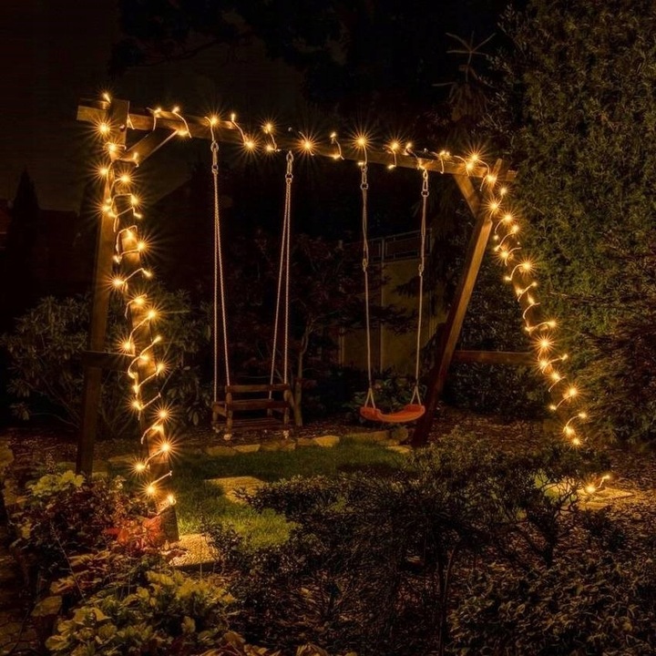 Lampki Świąteczne Zewnętrzne Na zewnątrz 1000 lampek 19,9 m SOLIDNE MOCNE