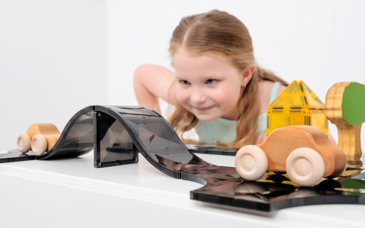 Klocki magnetyczne drogi Creative Roads Pack 48 elementów Connetix