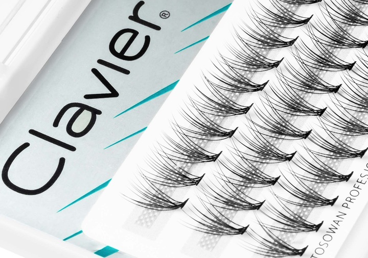 Clavier Kępki Rzęs BeShaped 11mm, skręt B