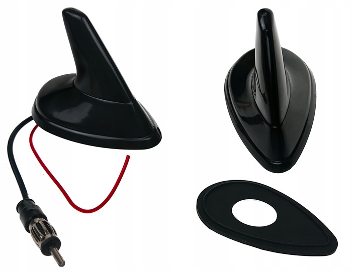 ANTENA SAMOCHODOWA RADIOWA DO RADIA SAMOCHODOWEGO REKIN PŁETWA WZMACNIACZ