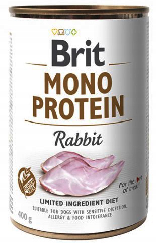 Mokra karma Brit MONO PROTEIN MIX 6 smaków 6x400g na alergie dla psa
