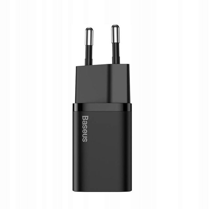 BASEUS LEKKA ŁADOWARKA SIECIOWA ZASILACZ KOSTKA USB-C PD 25W AC 100-240V