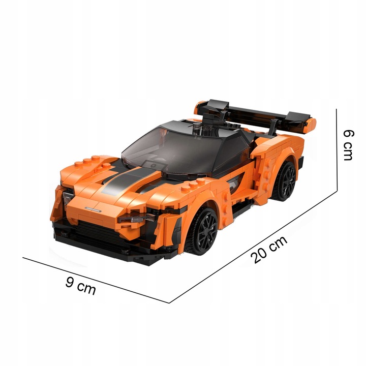 CADA KLOCKI ZDALNIE STEROWANY SAMOCHÓD BLAZE CAR AUTO DUAL MODE RC 295 EL.