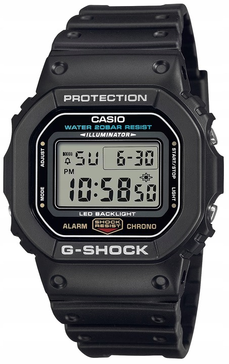 Zegarek Casio G-SHOCK DW-5600UE-1ER bieganie basen