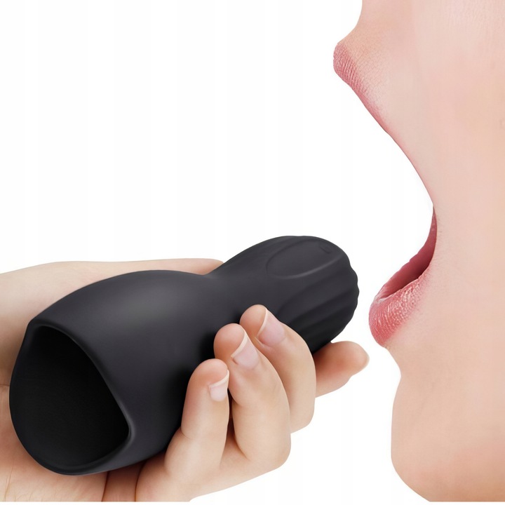 LODZIK - OBCIAGĄCZ - MASTURBATOR DO WYTRYSKÓW SSANIE 10 TRYBÓW - MOCNE USTA