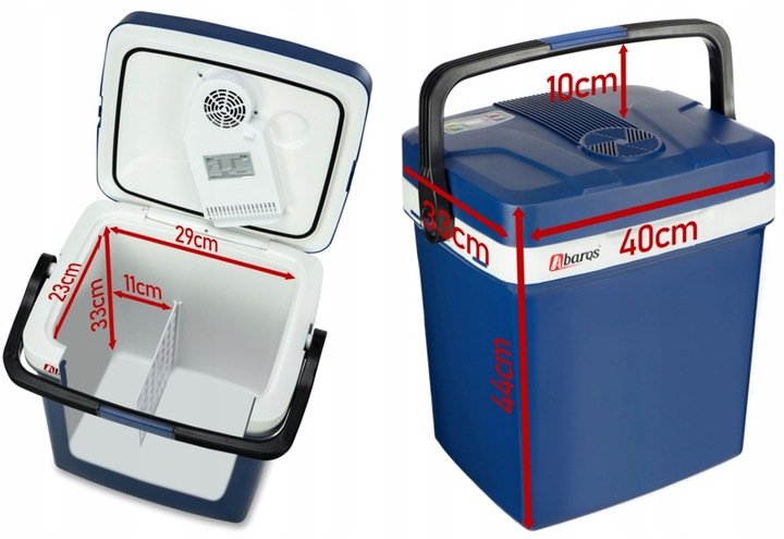 -20°C Lodówka Turystyczna IB-28I+ Przenośna Mobilna tryb ECO 12V 230V USB