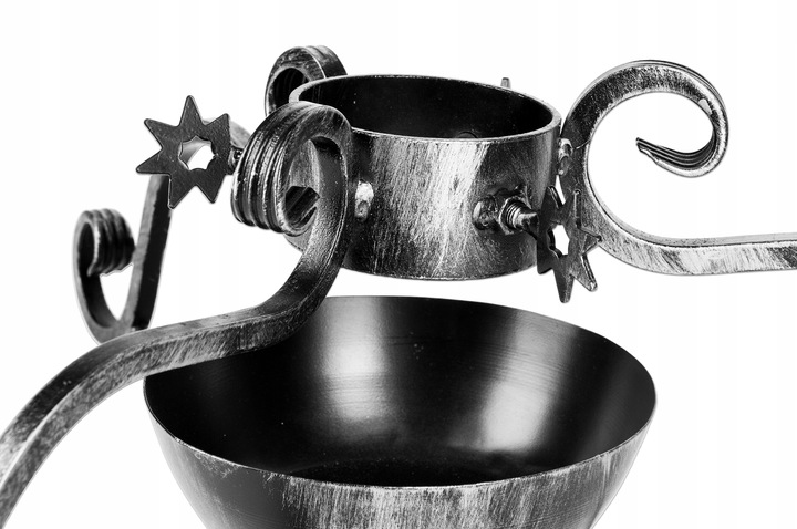 MASYWNY STALOWY KUTY STOJAK CHOINKOWY,POD CHOINKĘ Z POJEMNIKIEM NA WODĘ SH3