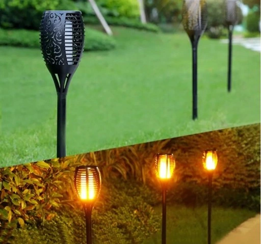 Pochodnie lampy solarne efekt płomienia 50cm