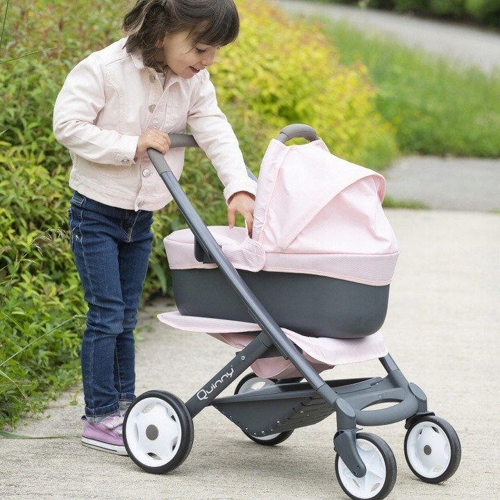 Wózek dla lalki zestaw 3 w 1 Smoby Maxi-Cosi Quinny 253117