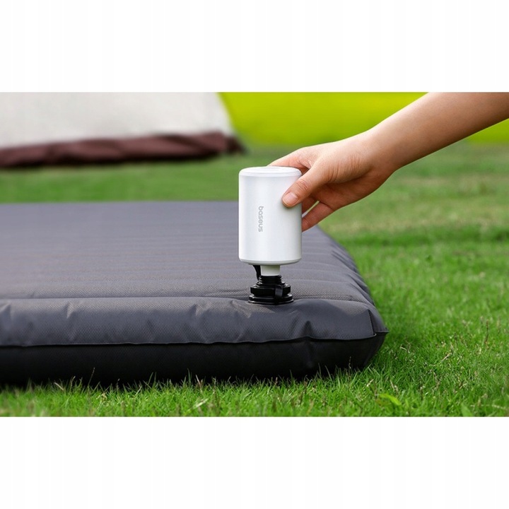 Urządzenie do pompowania i wypompowywania materacy Baseus z latarką pompka