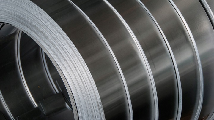 Taśma nierdzewna sprężynowa 1 mm x 10 długość 1000 / 1 mb