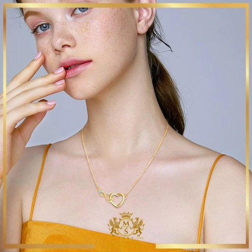 Mennica Świdnicka - Zestaw Złota Bransoletka Naszyjnik Srebro Prezent