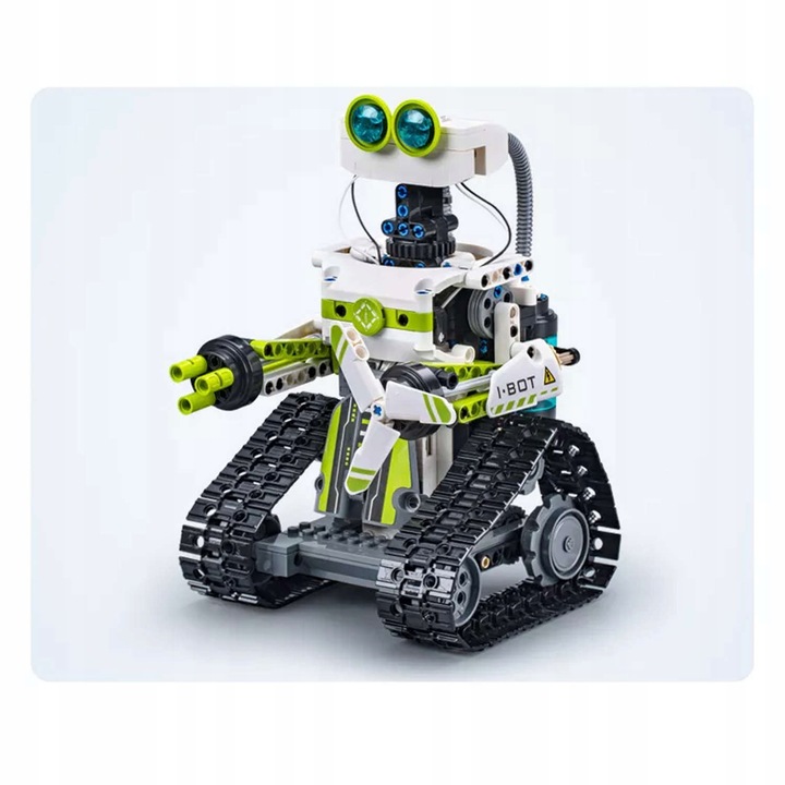 CADA KLOCKI TECHNIC ROBOT PROGRAMOWANY BOT 434EL. STEROWANY Z LED