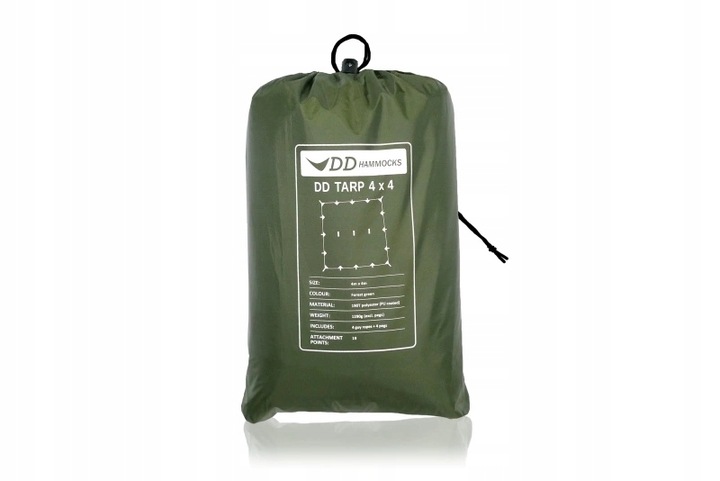 Tarp 4x4 DD Hammocks - Forest Green