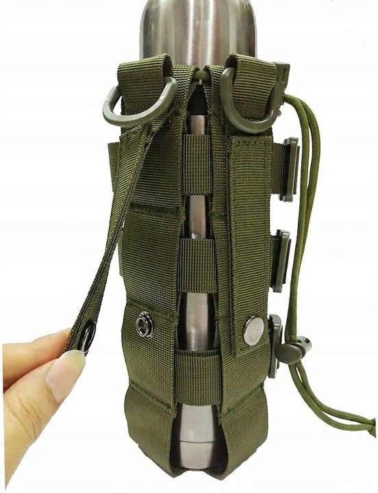 UCHWYT NA BUTELKE BIDON TERMOS TURYSTYCZNY MOLLE