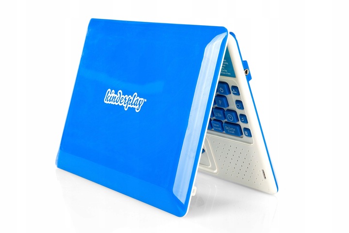 KINDERPLAY LAPTOP DLA DZIECI EDUKACYJNY DO NAUKI LITEREK LICZENIA 120 OPCJI