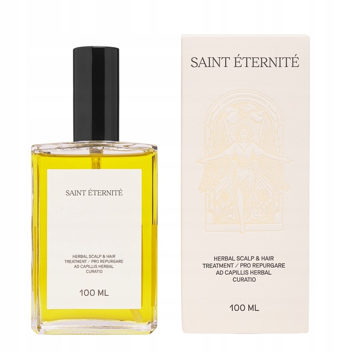 WCIERKA DO WŁOSÓW pobudzająca wzrost NATURALNA pielęgnuje skórę głowy SAINT