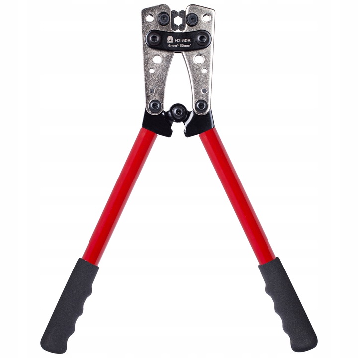 Zaciskarka do Końcówek Praska do Kabli Konektorów Tulejek 6-50mm2 HEX NEKU