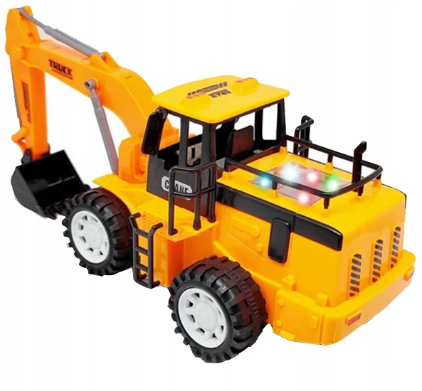 INTERAKTYWNA KOPARKA - NA BATERIE JEŹDZI ŚWIECI GRA