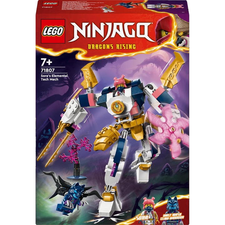 LEGO NINJAGO MECH ŻYWIOŁU ZIEMI COLE 71806 +TECHNOLOGICZNY MECH SORY 71807