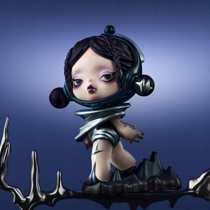 Oryginalne Pop Mart Labubu The Monsters Tasty Macarons Brelok