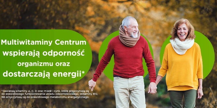 Multiwitamina Centrum Silver 50+ minerały witaminy dla dorosłych 100 tab