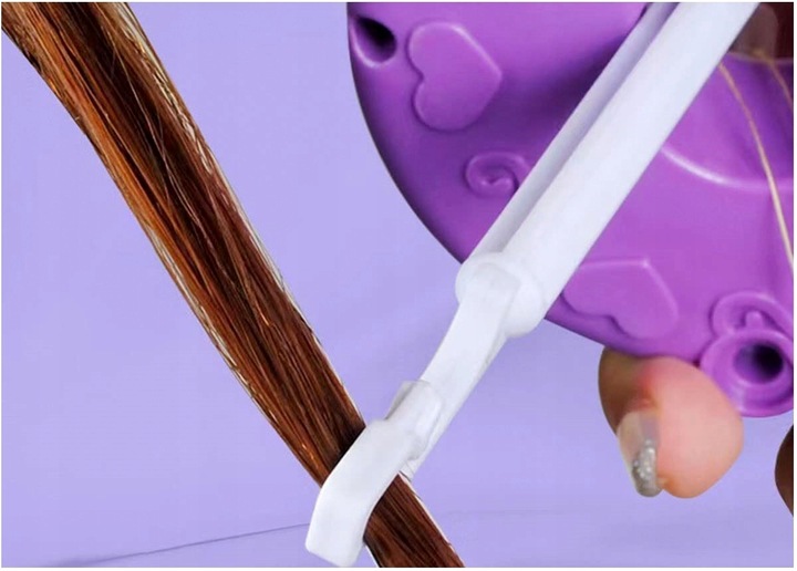 ZAPLATARKA do włosów WARKOCZY zaplatacz ZESTAW maszynka do WARKOCZYKÓW