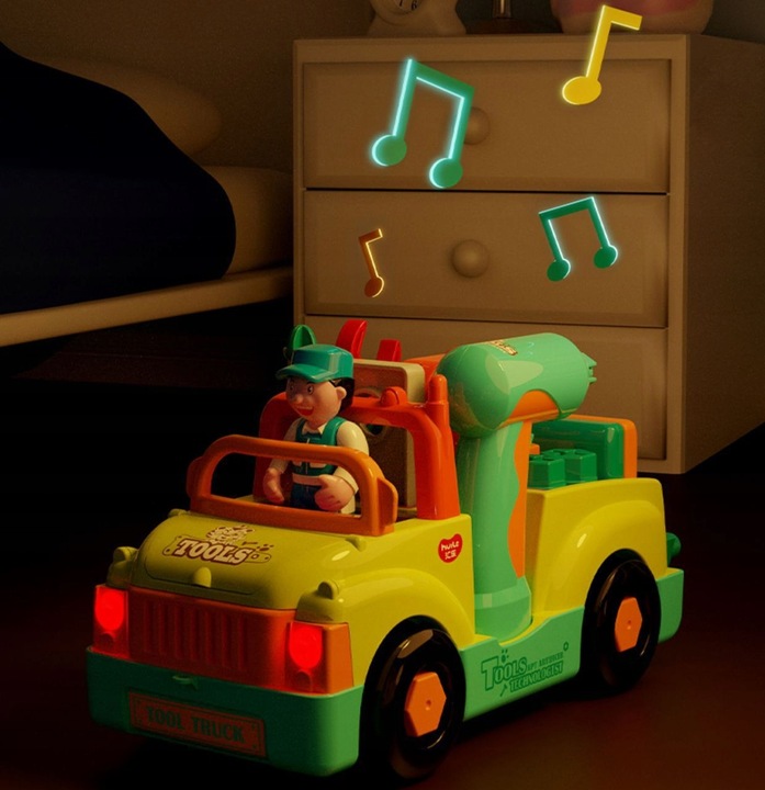 AUTO DO ROZKRĘCANIA WIERTARKA SAMOCHÓD MECHANIKA WARSZTAT JEŻDZI