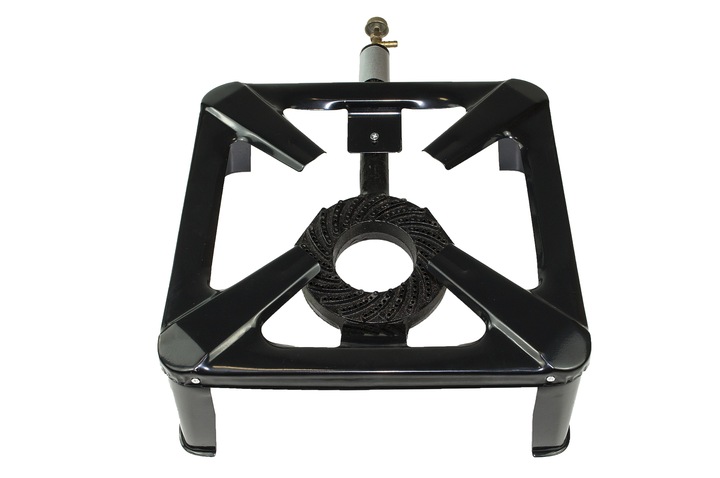 ŻELIWNY TABORET GAZOWY PALNIK ZESTAW REDUKTOR WĄŻ SOLIDNY TRWAŁY