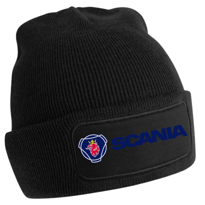 CZAPKA ZIMOWA CIEPŁA BEANIE SCANIA TIR CIĘŻARÓWKA DLA KIEROWCY
